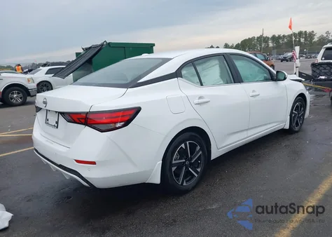 2025 Nissan Sentra Sv z USA, uszkodzony, nr VIN 3N1AB8CV4SY251491